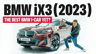 BMW iX3 M Sport 2023 Quick Review [upl. by Sitoiganap8]