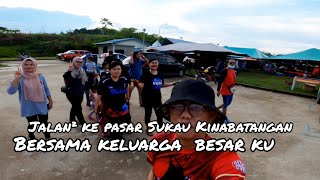 jalan jalan ke pasar Sukau Kinabatangan Sabahjalimanvlog [upl. by Hebrew]