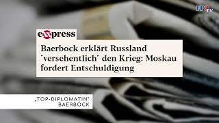 ORF macht Baerbock zur quotTopDiplomatinquot 😂 [upl. by Attelliw]