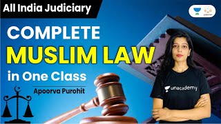 Complete Muslim Law in One Shot  Apoorva Purohit  Linking Laws [upl. by Elisha]