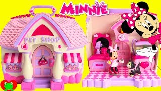 Genie Plays With Minnie Mouse Pet Shop Magical Surprises [upl. by Korb]