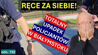 AUDYT OBYWATELSKIJAK W BIAŁYMSTOKU POLICJA PRZEKRACZA UPRAWNIENIA I POD SIEBIE INTERPRETUJE PRZEPIS [upl. by Alegnaed459]