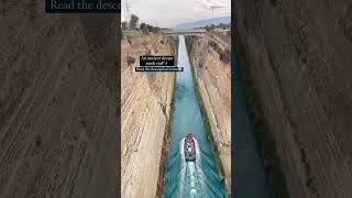 Discover Greek Culture  Isthmus Canal in Corinth  Greece [upl. by Barclay431]