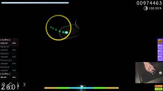 osu Sound piercer featDAZBEE  Hanatachi ni Kibou o 2020 Remaster HDDTHRFLSD Liveplay [upl. by Ytsirk]