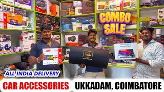 🚘 Car Accessories shop in Coimbatore l Ukkadam car market l AR Seat Cover Coimbatore [upl. by Aij760]