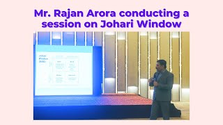 Johari Window explained by Rajan Arora [upl. by Manuela]