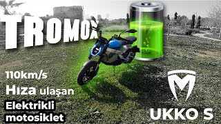 Tromox Ukko S İnceleme  Elektrikli Motosiklet  110 kms Top Speed  Sürüş Testi [upl. by Lorrac]