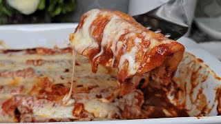 ENCHILADAS  Potato And Cheese Enchiladas  Easy Enchilada Sauce Recipe  Meatless Meal Ideas [upl. by Ethelin]