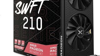 XFX SWFT 210 amd radeon rx6650xt installation explained [upl. by Eikcim396]