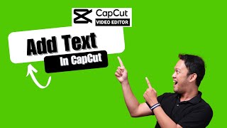 How To Add Text In CapCut PC [upl. by Hoang930]