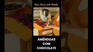 Amêndoas deliciosas com chocolate de leite e café [upl. by Ahsaetal]