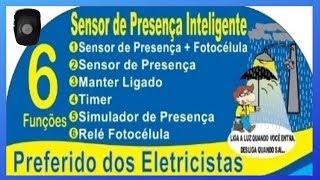 SENSOR DE PRESENÇA QUALITRONIX COMO ATIVAR AS FUNÇÕES [upl. by Ellenohs44]