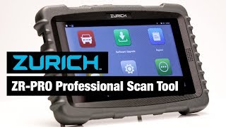 Zurich ZR PRO Professional Scan Tool Overview [upl. by Berry]