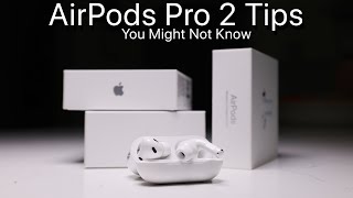 AirPods Pro 2 Tips Tricks and Features You Need To Know [upl. by Josee]