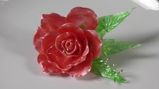 Creating Beautiful Pulled Sugar Flowers A Guide to Decorating Cakes with Sugar Art [upl. by Ytinirt]