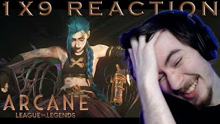 Jinxs Choice Im Stressed ARCANE 1x9 FINALE REACTION ReUpload [upl. by Ennasirk]