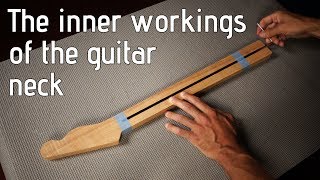 What is a truss rod And how does it work A look inside the guitar neck [upl. by Einial]