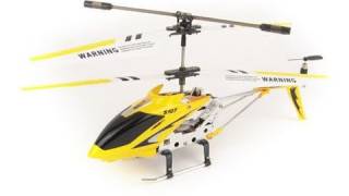 Syma S107G RC helicopter overview amp flight [upl. by Anoyk443]