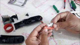 How to repair PHILIPS HAIR TRIMMERbattery backup problem [upl. by Maynord]