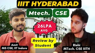 Interaction with MTech CSE IIIT Hyderabad student [upl. by Schaper]