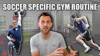 What is a SoccerFootball Specific Gym Routine [upl. by Yanal]