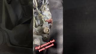 Chevy traverse high pressure fuel pump replacementeasy way [upl. by Ardnalac]