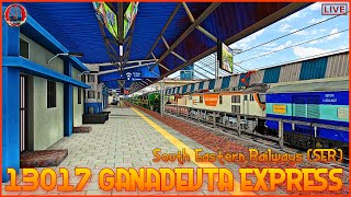 🔴 Chalo Aaj Phir Se 13017 Ganadevta Express Mein Chalte Hain  Indian Train Simulator  Live  SPO [upl. by Bohs]