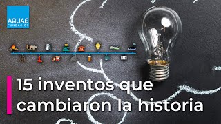 🔥15 INVENTOS que cambiaron la HISTORIA☎💻 [upl. by Atirhs]