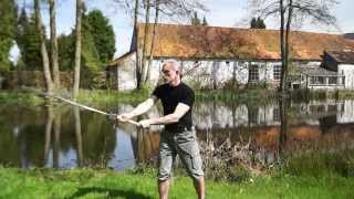 Matt Galas  HEMA  Longsword  Basic Thrusting Drill [upl. by Elik]