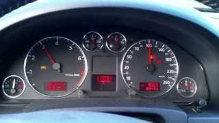 VagComVCDS instrument panel output test A6 C5 00 [upl. by Ahseikan]