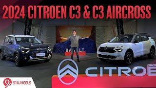 2024 Citroen C3 amp C3 Aircross SUV get updates amp new features from Basalt  Walkaround amp First Look [upl. by Othilia587]