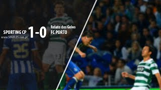 Sporting CP 10 FC Porto  Relato  Antena 1 [upl. by Tynan613]