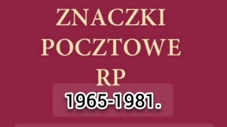 ZNACZKI POCZTOWE19651981 [upl. by Jacky]