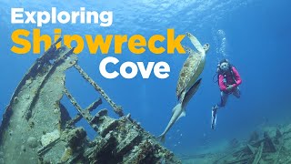 Scuba Diving the Cartanza Shipwreck Exploration  St Thomas [upl. by Aldrich542]