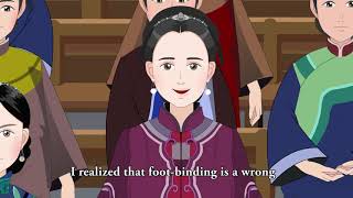 Footbinding Liberation  A true story in China [upl. by Lyrrad]