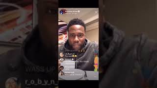 Kevin Hart ROASTS Dwayne The Rock Johnson on Instagram Live [upl. by Nwahsyar300]