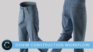 Denim Construction Workflow [upl. by Huebner]