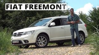 Fiat Freemont 36 V6 280 KM 2014  test AutoCentrumpl 098 [upl. by Einafets640]