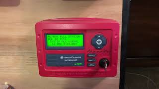 FireLite ANN80 Annunciator Demo Connected to a FireLite MS10UD [upl. by Eidorb]