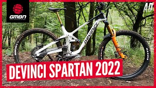 The AllNew Devinci Spartan Enduro Bike  The High Pivot Revolution [upl. by Naraa]