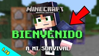 COMO HACER un MENSAJE de BIENVENIDA CON COMANDOS EN MINECRAFT PE 119 👷‍♂️  MINECRAFT PEBE 119 [upl. by Neirol]