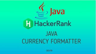 13 Java Currency Formatter  Hackerrank Java Solutions [upl. by Kcirtapnhoj]