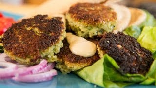 How to Make Falafel Burgers [upl. by Noevad]