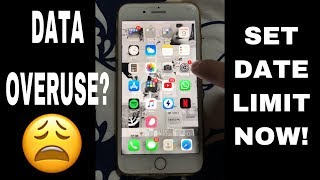 How to Control Mobile Data Usage on iPhone [upl. by Graubert]