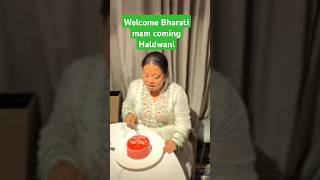 Bharti mam coming Haldwani ❤️ souravjoshivlogs bhartisinghvlog trindingshorts [upl. by Holbrooke]