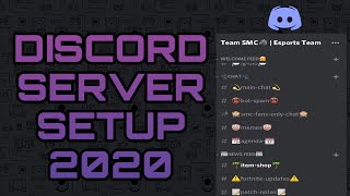 2021 How To Setup Your Own Discord Server For Your Clan  The Ultimate Guide With Bots and Roles [upl. by Aihtyc944]