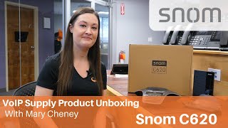 Snom C620 Wireless Conference Phone Unboxing  VoIP Supply [upl. by Mann]