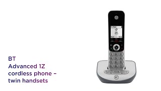 BT Advanced 1Z Cordless Phone  Twin Handsets  Product Overview  Currys PC World [upl. by Kev598]