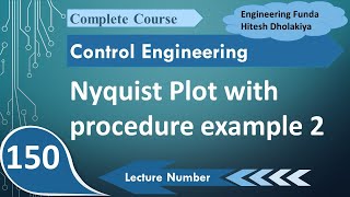 Nyquist Plot Steps Drawing Procedure and Solved Example 2 [upl. by Eneja]