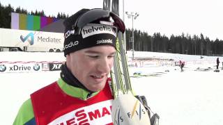 Dario Cologna talks mass start classic in Nove Mesto [upl. by Bevash]